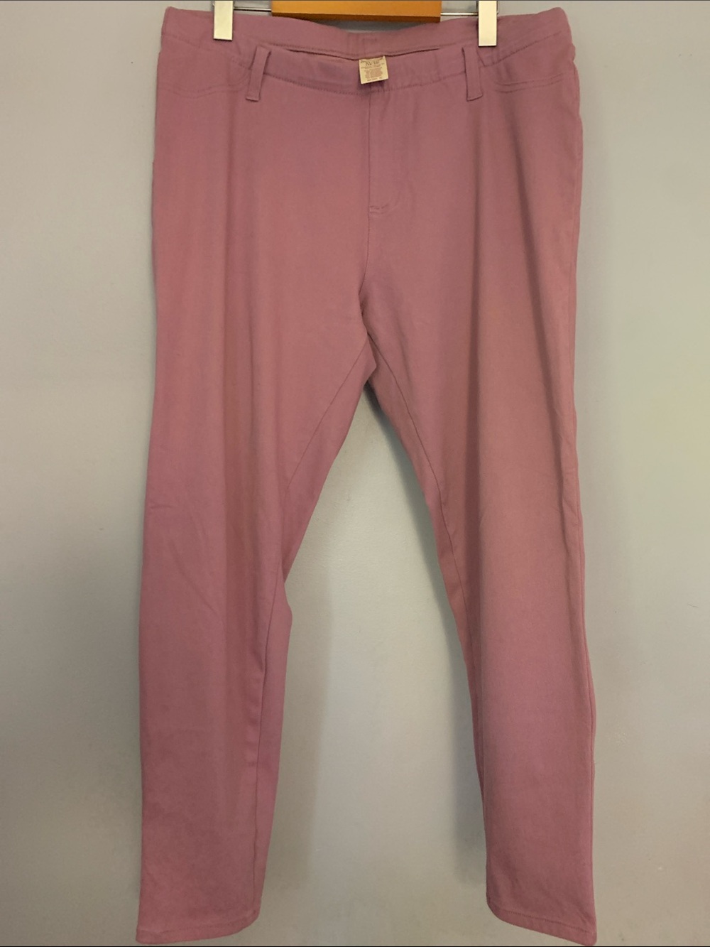 Faded Glory Dusty Mauve Coloured Jeggings Size XL 16-18